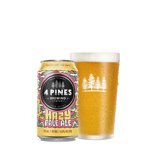 Hazy Pale Ale 4 Pines Beer